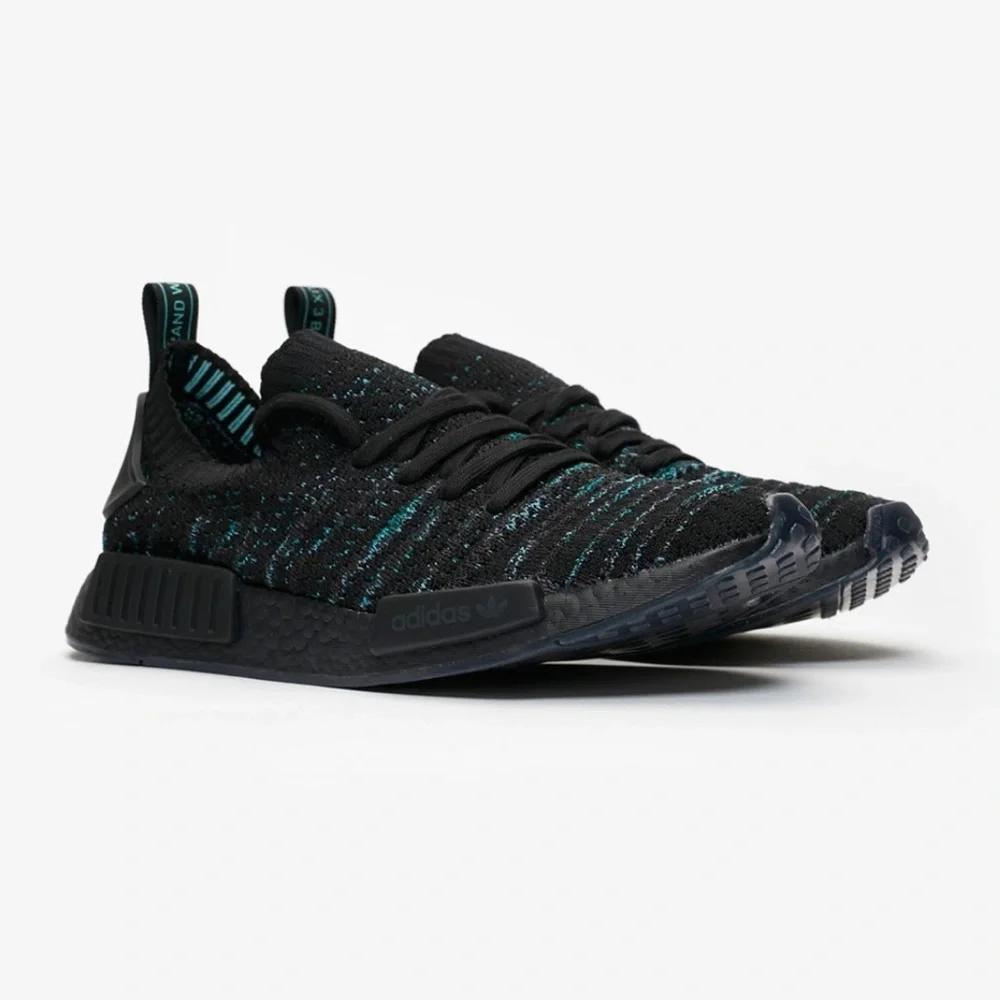 Men’s 9 1/2 NMD_R1 STLT Parley PK - Picture 2 of 16